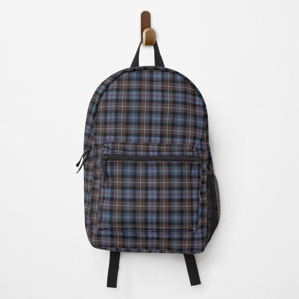 Mackenzie Weathered tartan backpack