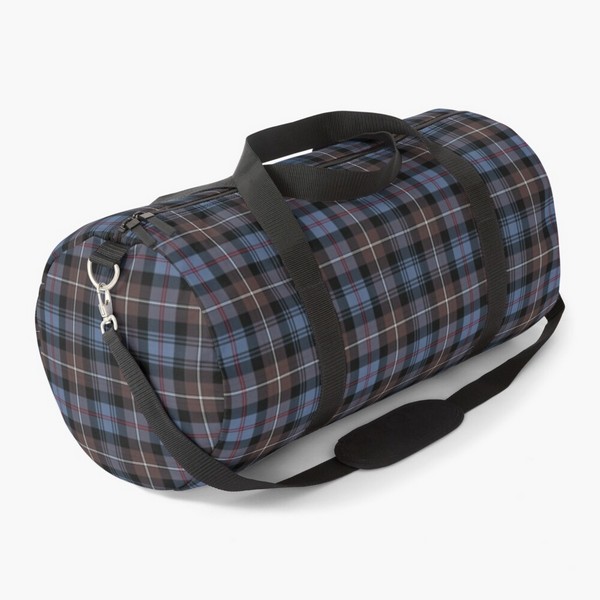 Mackenzie Weathered tartan duffle bag