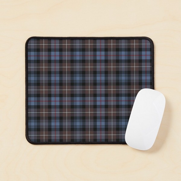 Mackenzie Weathered tartan mouse pad