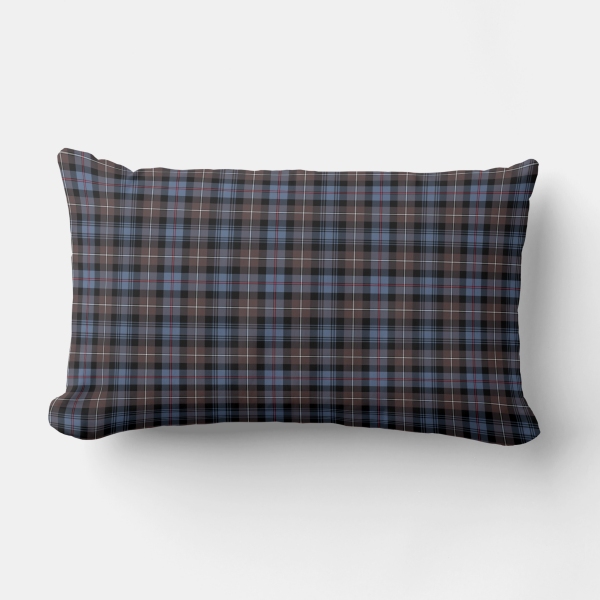 Mackenzie Weathered tartan lumbar cushion