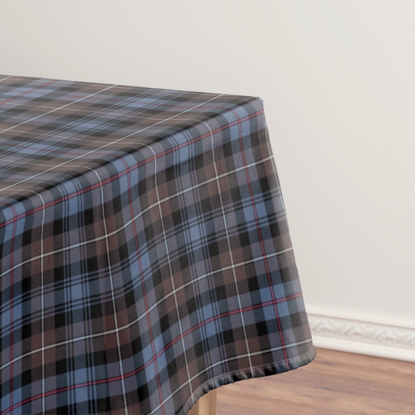 Mackenzie Weathered tartan tablecloth