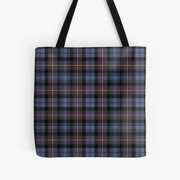 Mackenzie Weathered tartan tote bag