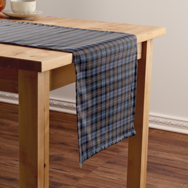 Mackenzie Weathered tartan table runner