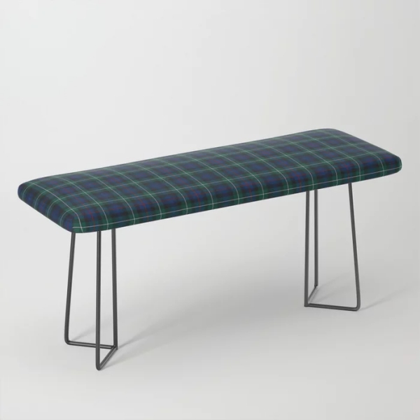 Mackenzie tartan bench