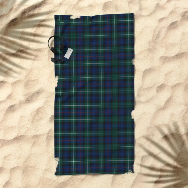 Clan Mackenzie Tartan Beach Towel