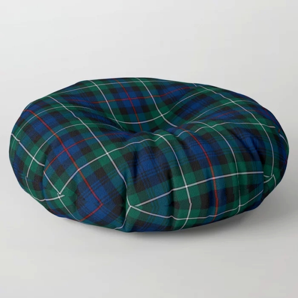 Mackenzie tartan floor pillow