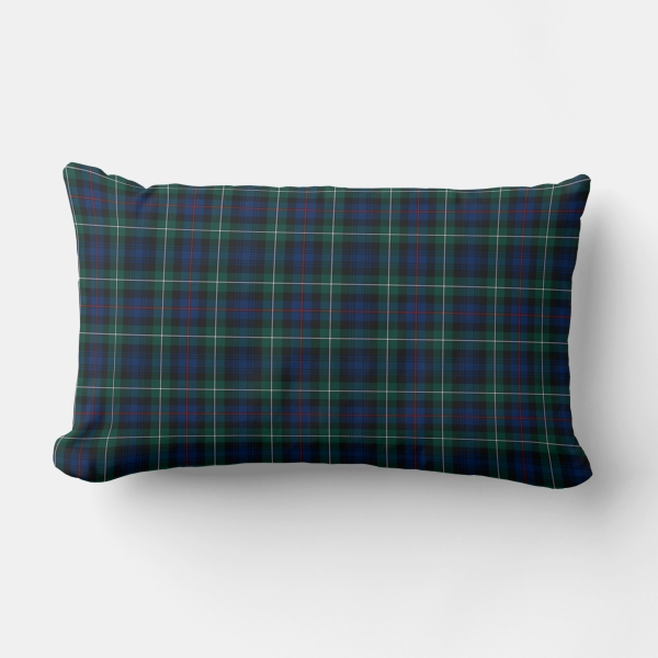 Mackenzie tartan lumbar cushion