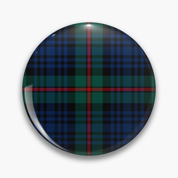 MacKinlay tartan pinback button