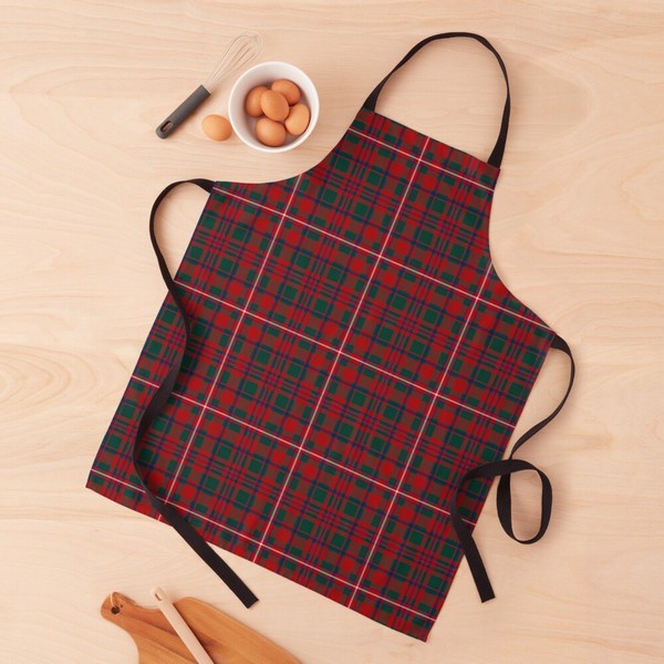 MacKinnon tartan apron