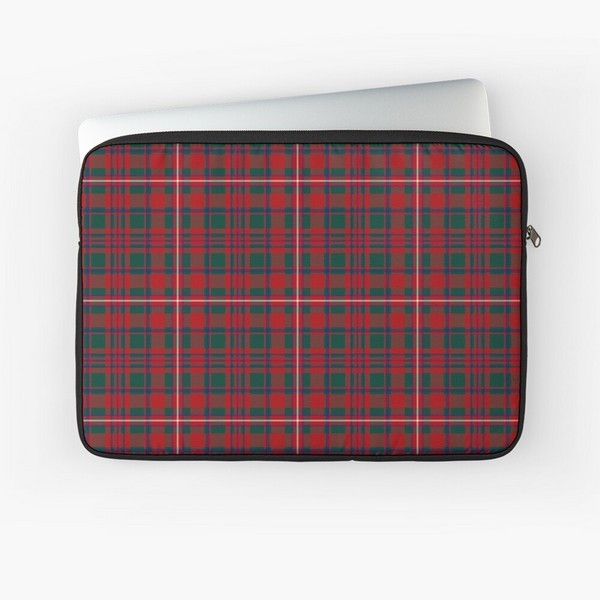 MacKinnon tartan laptop sleeve