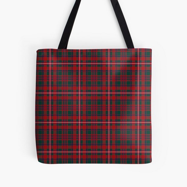 Clan MacKinnon Tartan Tote Bag