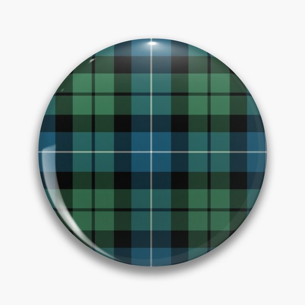 MacKirdy tartan pinback button