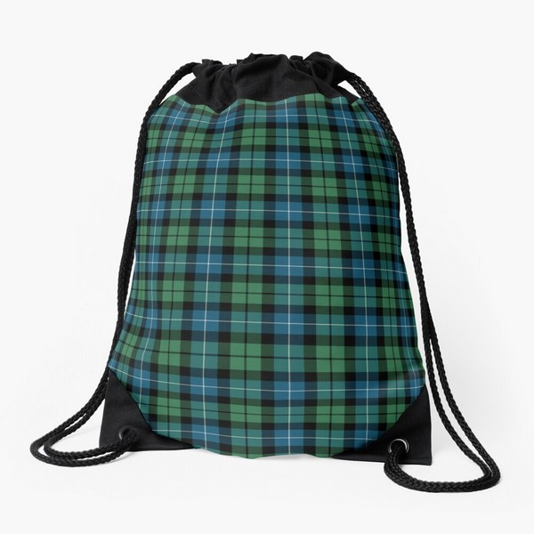 MacKirdy tartan drawstring bag