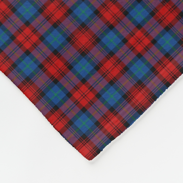 MacLachlan tartan fleece blanket