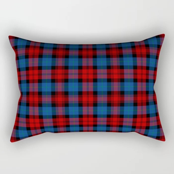 MacLachlan tartan rectangular throw pillow
