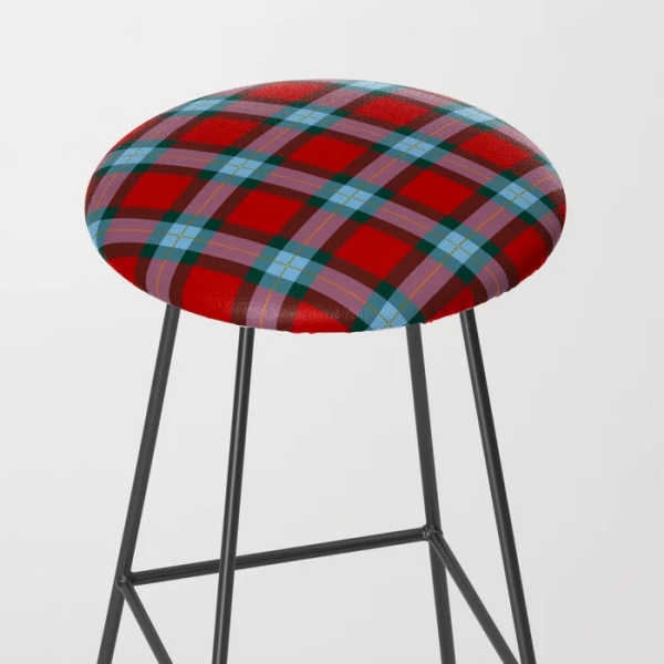 Clan MacLaine Tartan Bar Stool