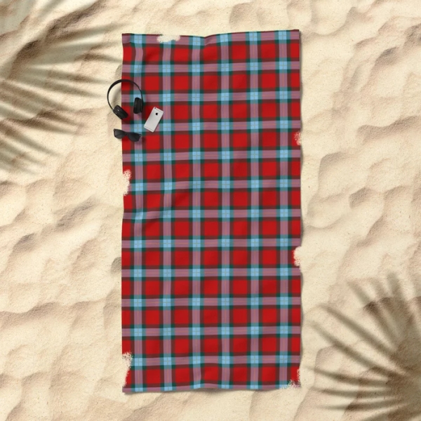 MacLaine tartan beach towel