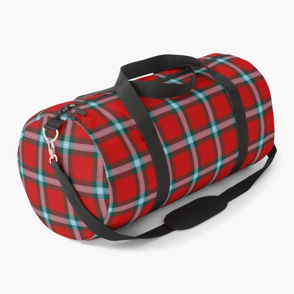 MacLaine tartan duffle bag