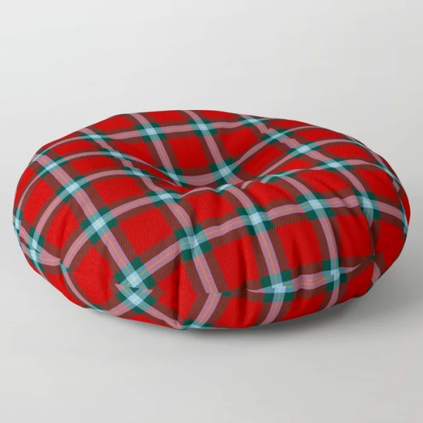 MacLaine tartan floor pillow