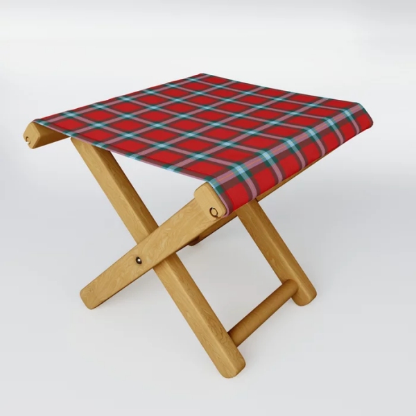 MacLaine tartan folding stool