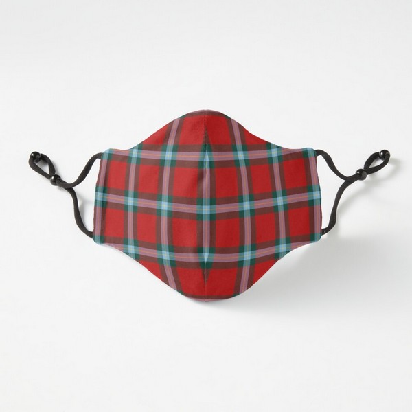 MacLaine tartan fitted face mask
