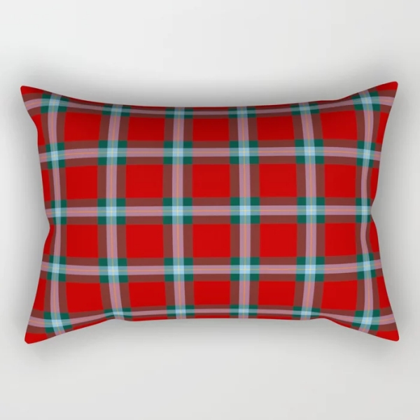 MacLaine tartan rectangular throw pillow