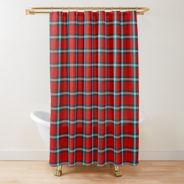 MacLaine tartan shower curtain