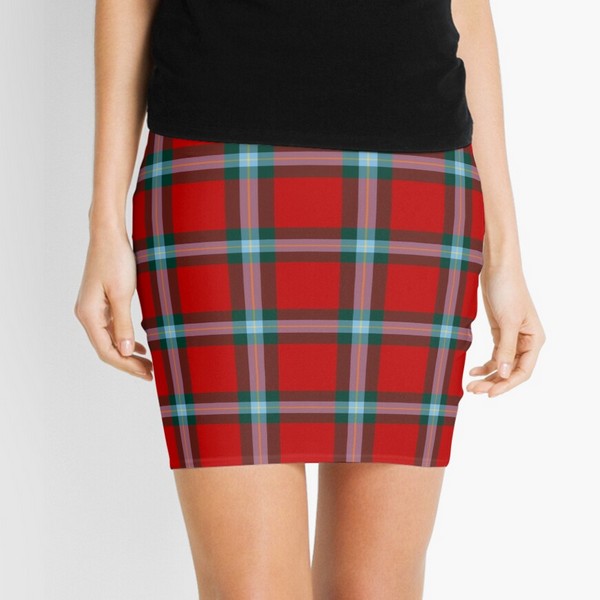 MacLaine tartan mini skirt