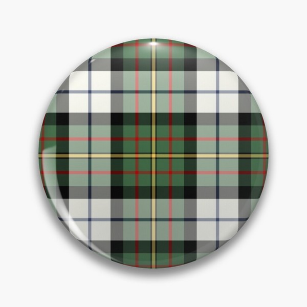 MacLaren Dress tartan pinback button