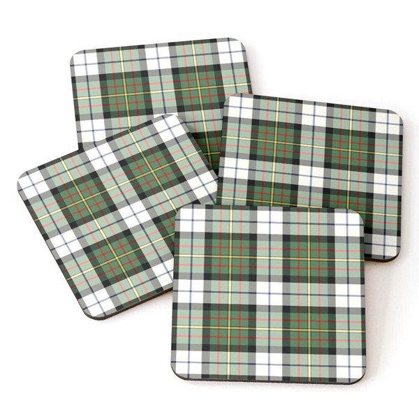 MacLaren Dress tartan beverage coasters