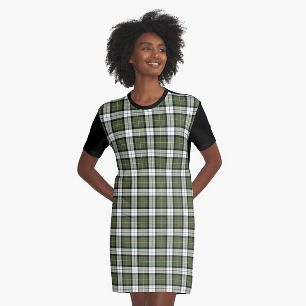 MacLaren Dress tartan tee shirt dress