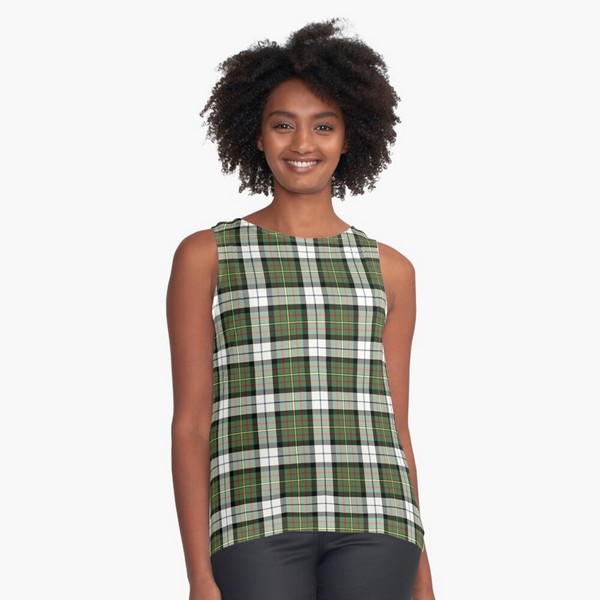 MacLaren Dress tartan sleeveless top