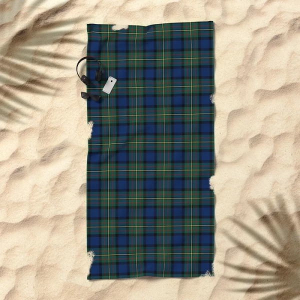 MacLaren tartan beach towel