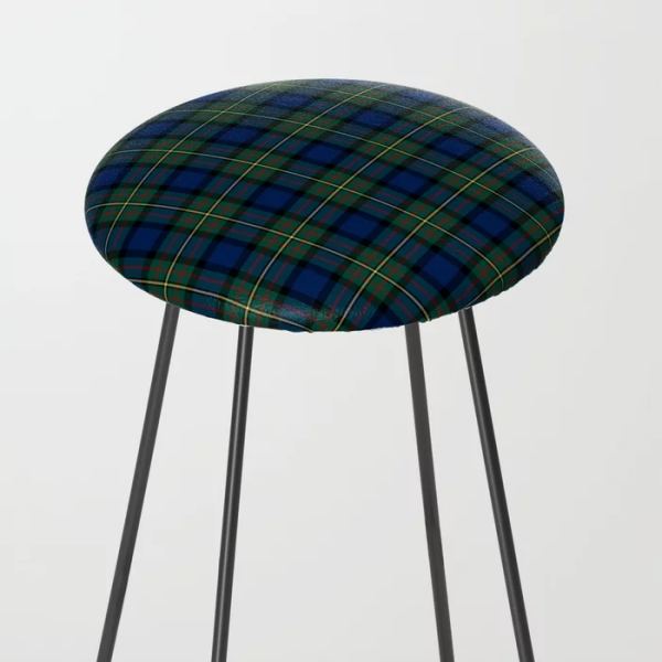 MacLaren tartan counter stool
