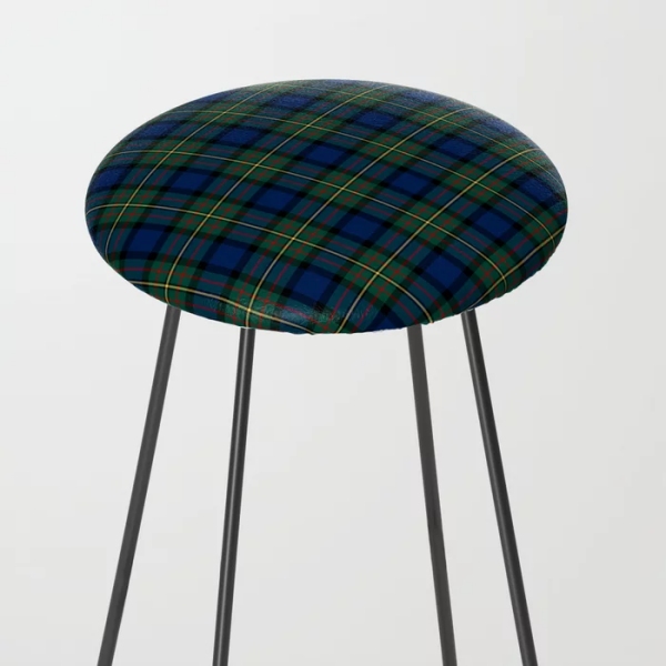 Clan MacLaren Tartan Counter Stool