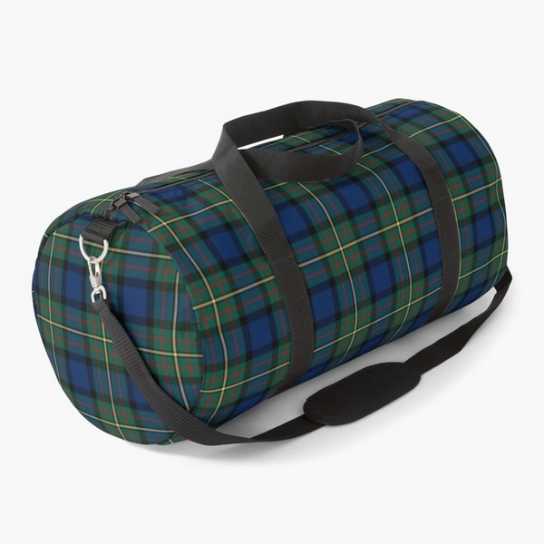 MacLaren tartan duffle bag