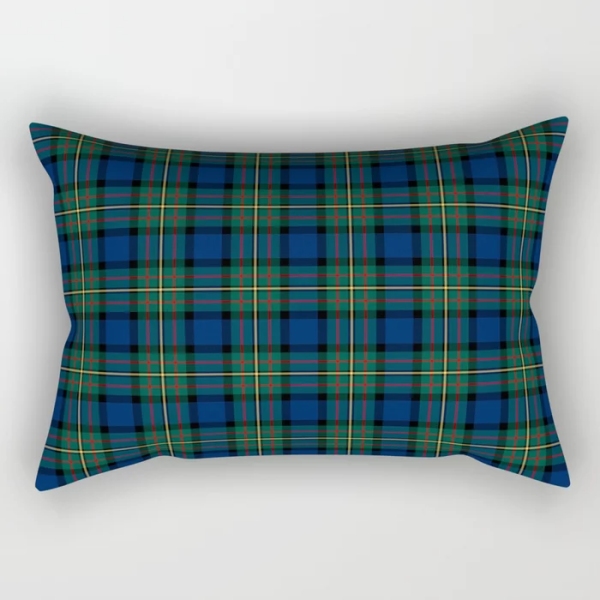 MacLaren tartan rectangular throw pillow