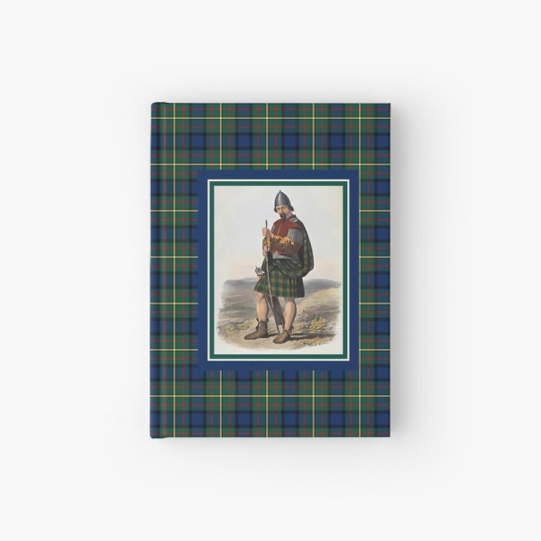 MacLaren vintage portrait with tartan hardcover journal