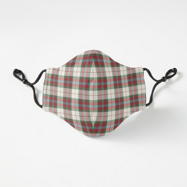 MacLean Dress tartan fitted face mask