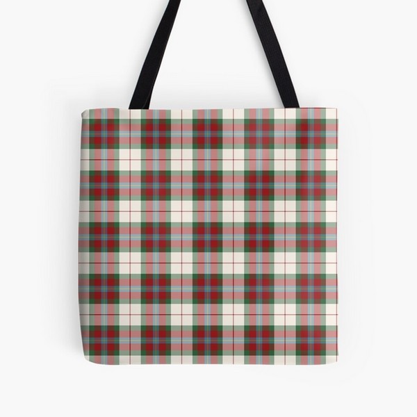 MacLean Dress tartan tote bag