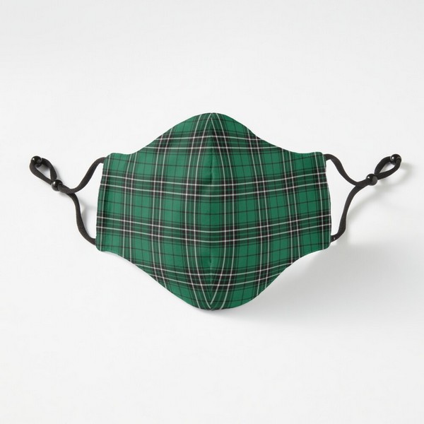 MacLean Hunting tartan fitted face mask