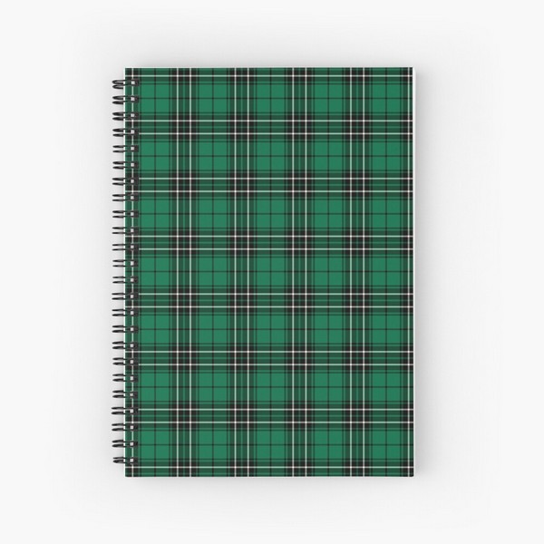 MacLean Hunting tartan spiral notebook