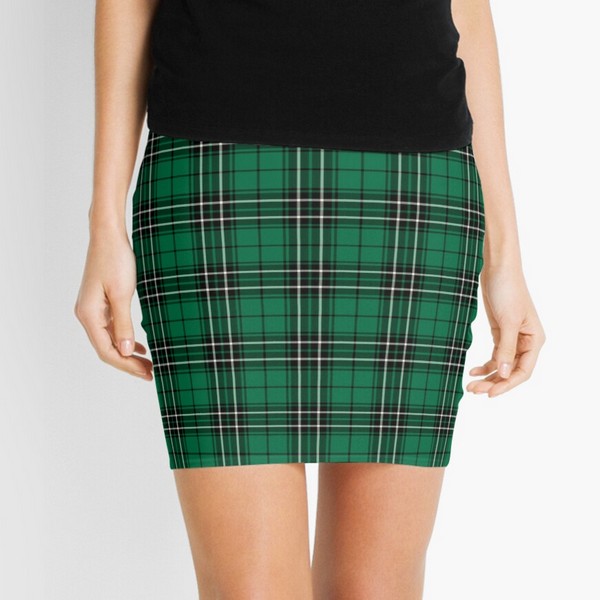 MacLean Hunting tartan mini skirt