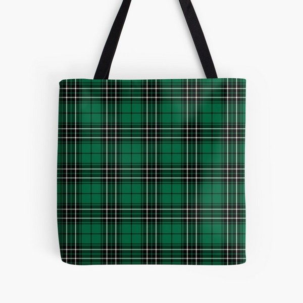 Clan MacLean Hunting Tartan Tote Bag