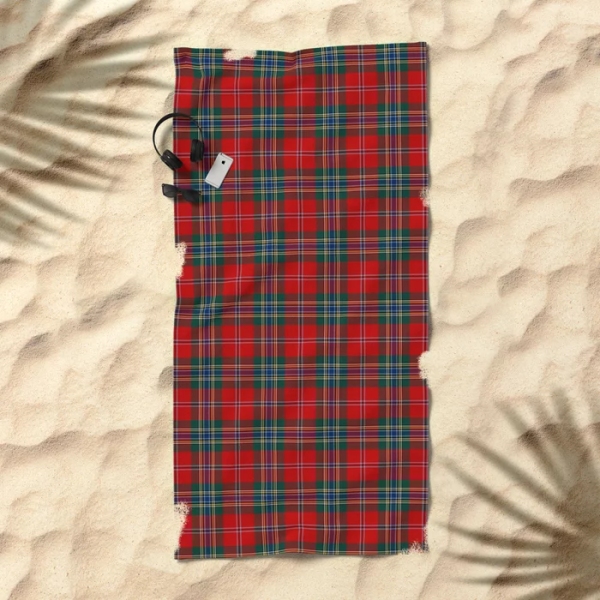 Clan MacLean Tartan Beach Towel