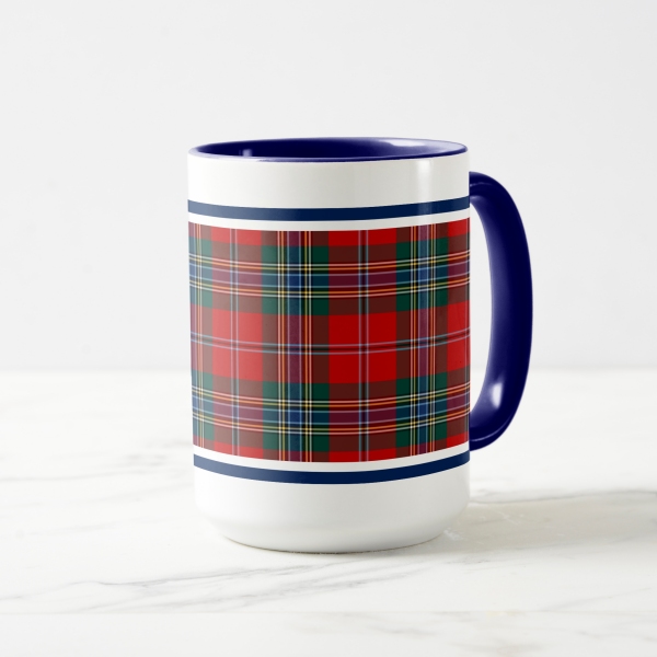 MacLean tartan coffee mug