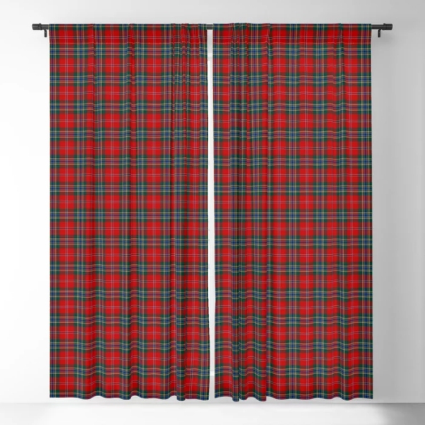 MacLean tartan blackout curtains