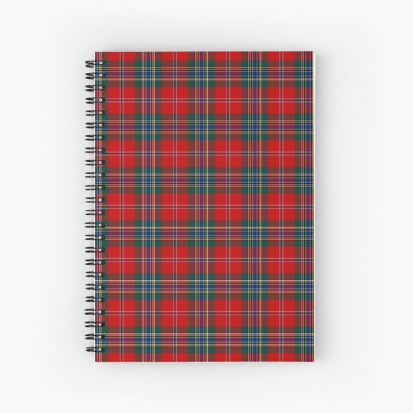 MacLean tartan spiral notebook