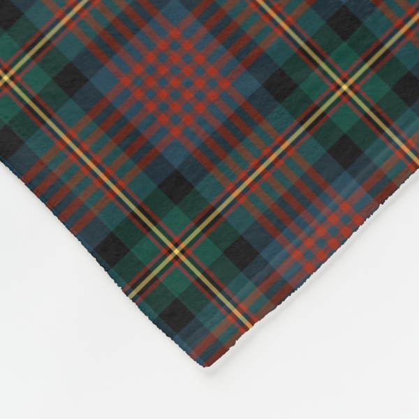 MacLennan tartan fleece blanket