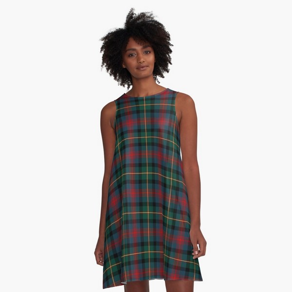 MacLennan tartan a-line dress